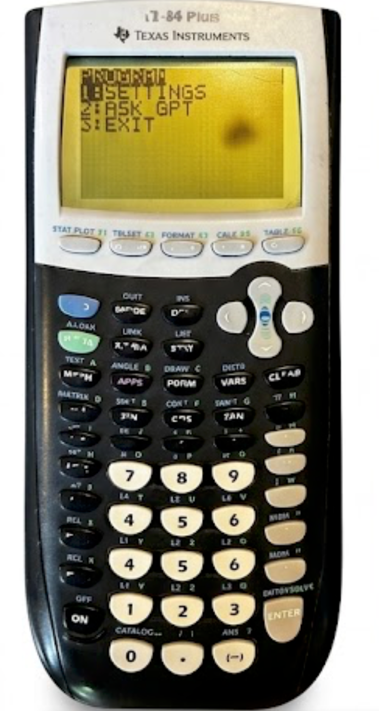 Calculator with ChatGPT + WiFi